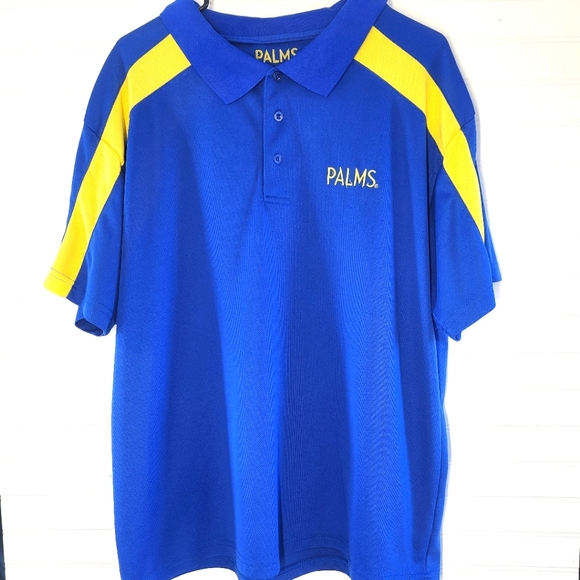 Palms Las Vegas Mens XL Polo Golf Shirt Knit Embroidered Short Sleeve - Picture 1 of 4